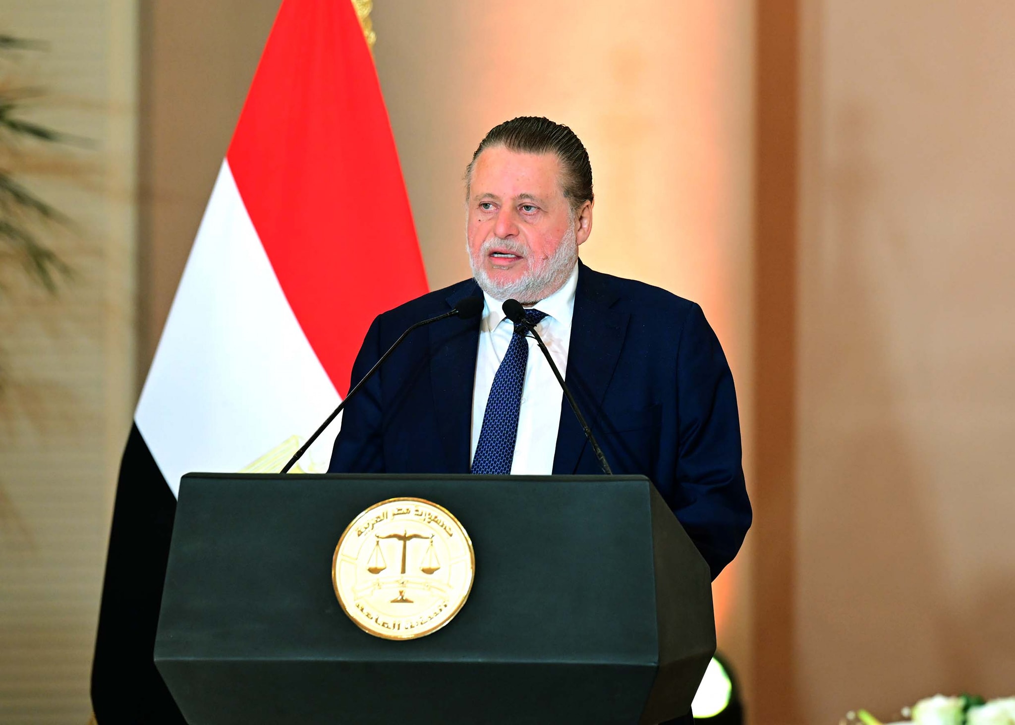 حفل تسليم النيابة العامة مضبوطات ذهبية للبنك المركزي المصري