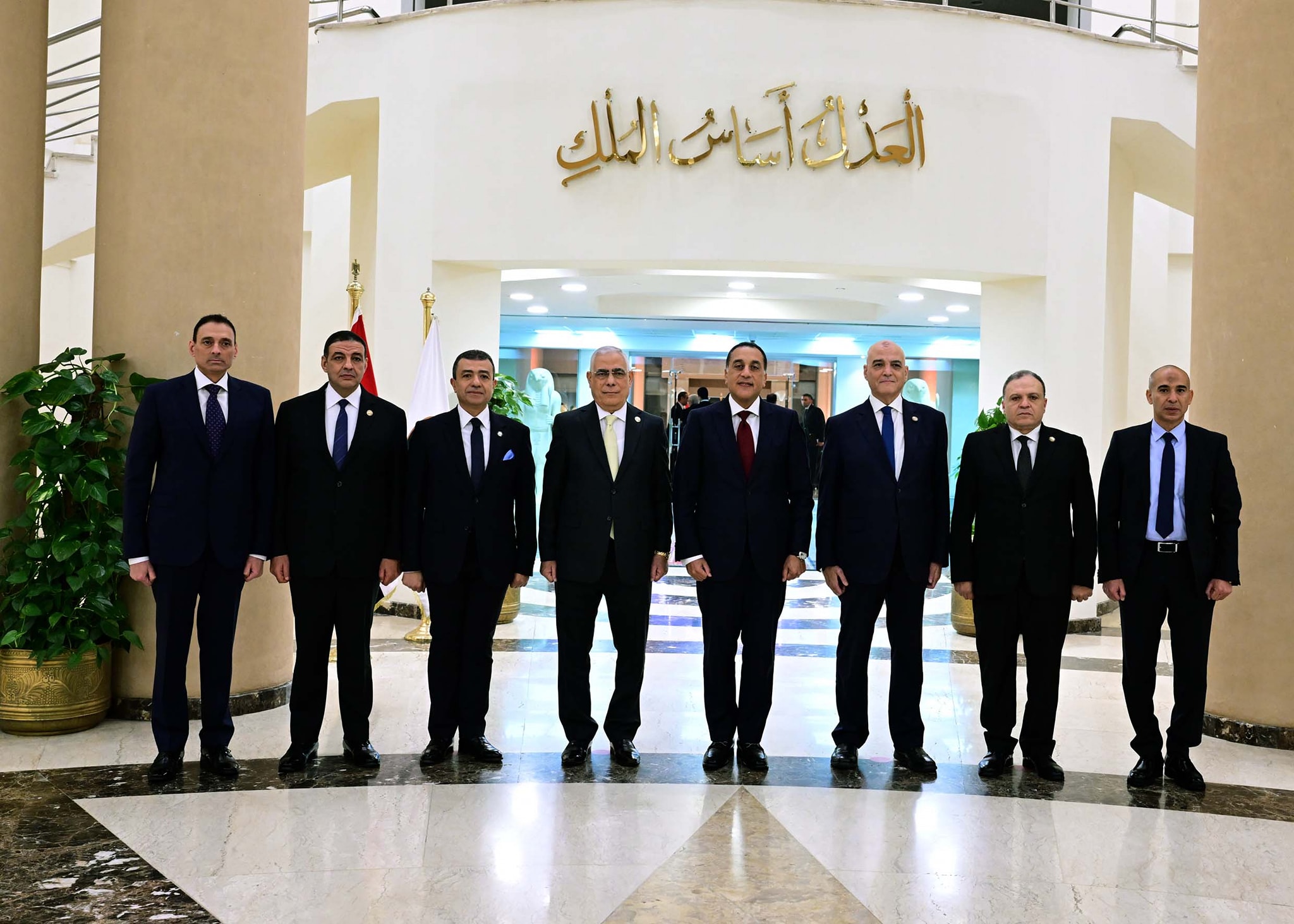 حفل تسليم النيابة العامة مضبوطات ذهبية للبنك المركزي المصري