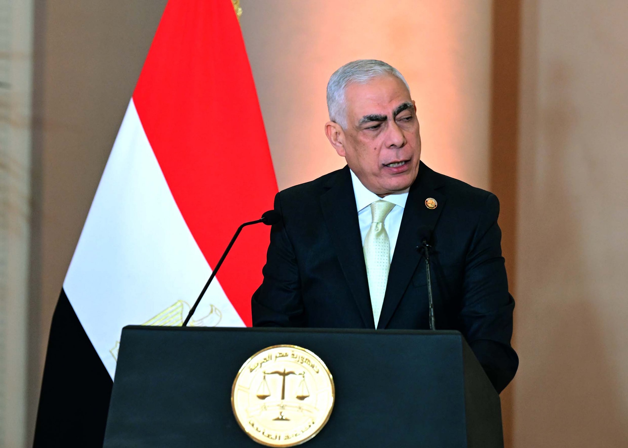 حفل تسليم النيابة العامة مضبوطات ذهبية للبنك المركزي المصري