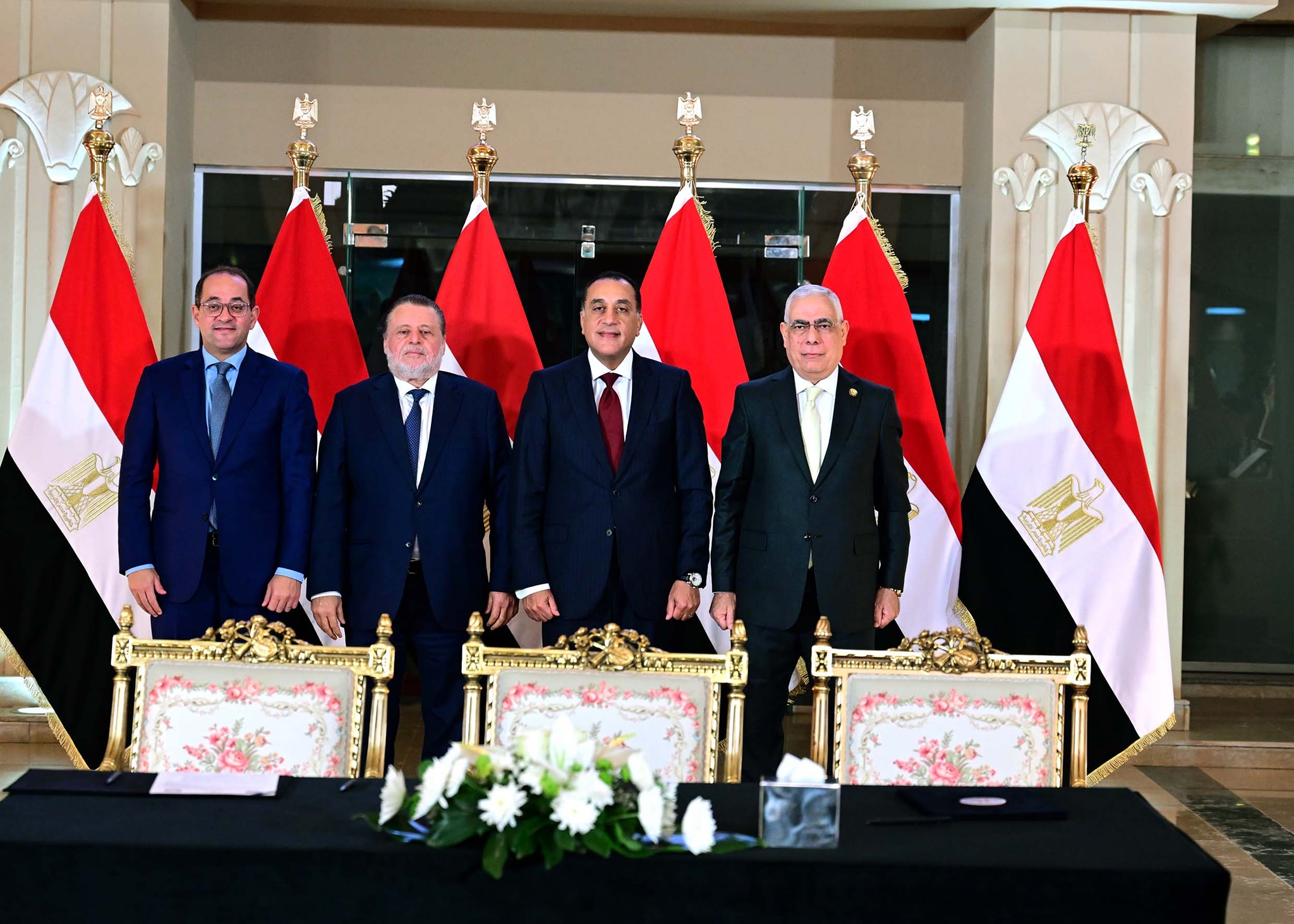 حفل تسليم النيابة العامة مضبوطات ذهبية للبنك المركزي المصري