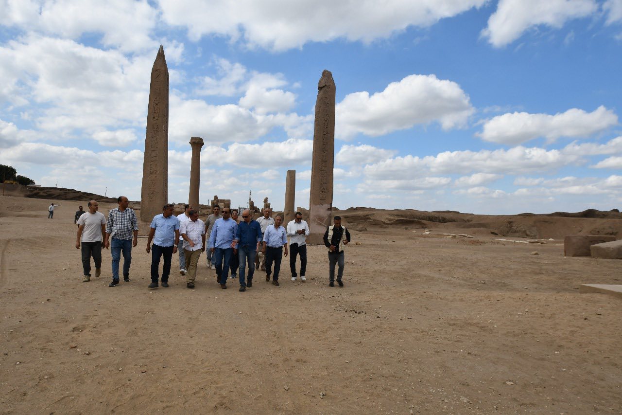 كشف عن 225 تمثالًا من الأوشابتي الخاصة بالملك شوشنق الثالث