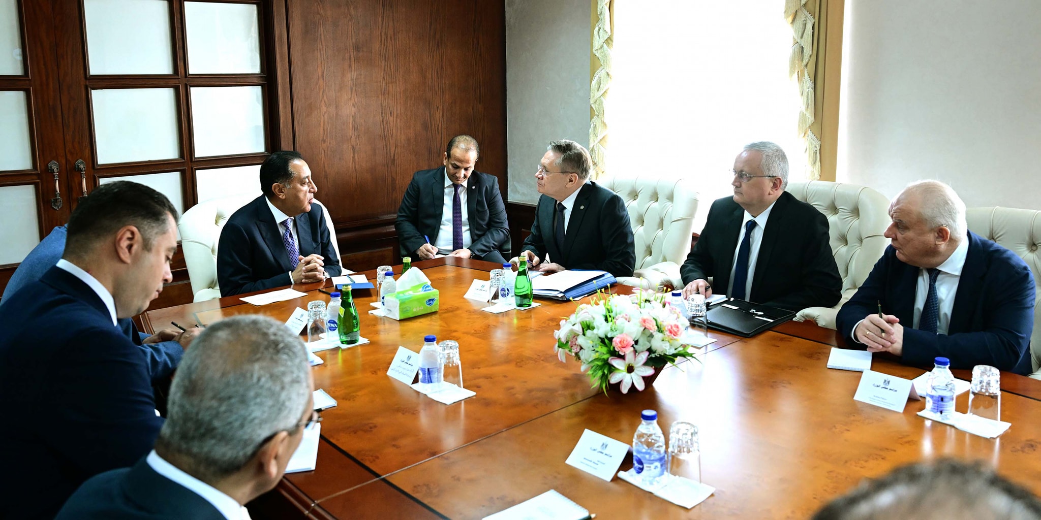 رئيس الوزراء يلتقي المدير العام لمؤسسة «روساتوم»