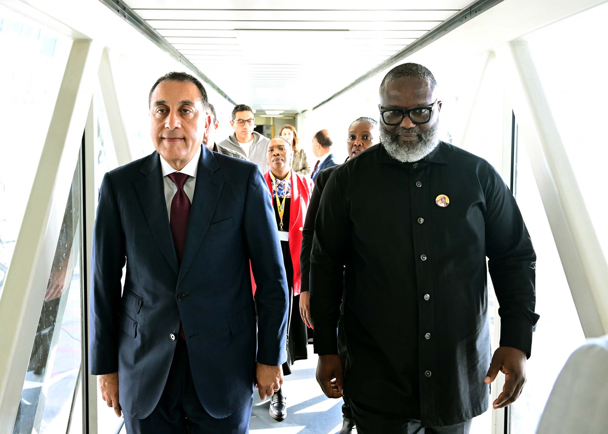 رئيس الوزراء يصل جوهانسبرج لترؤس وفد مصر بقمة مجموعة العشرين