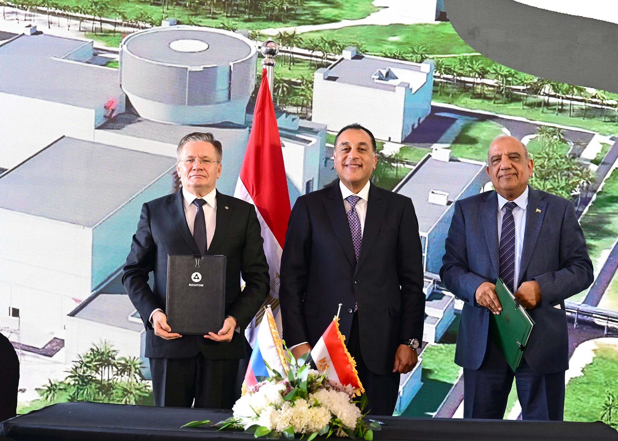 توقيع أمر شراء الوقود النووي لمحطة الضبعة النووية