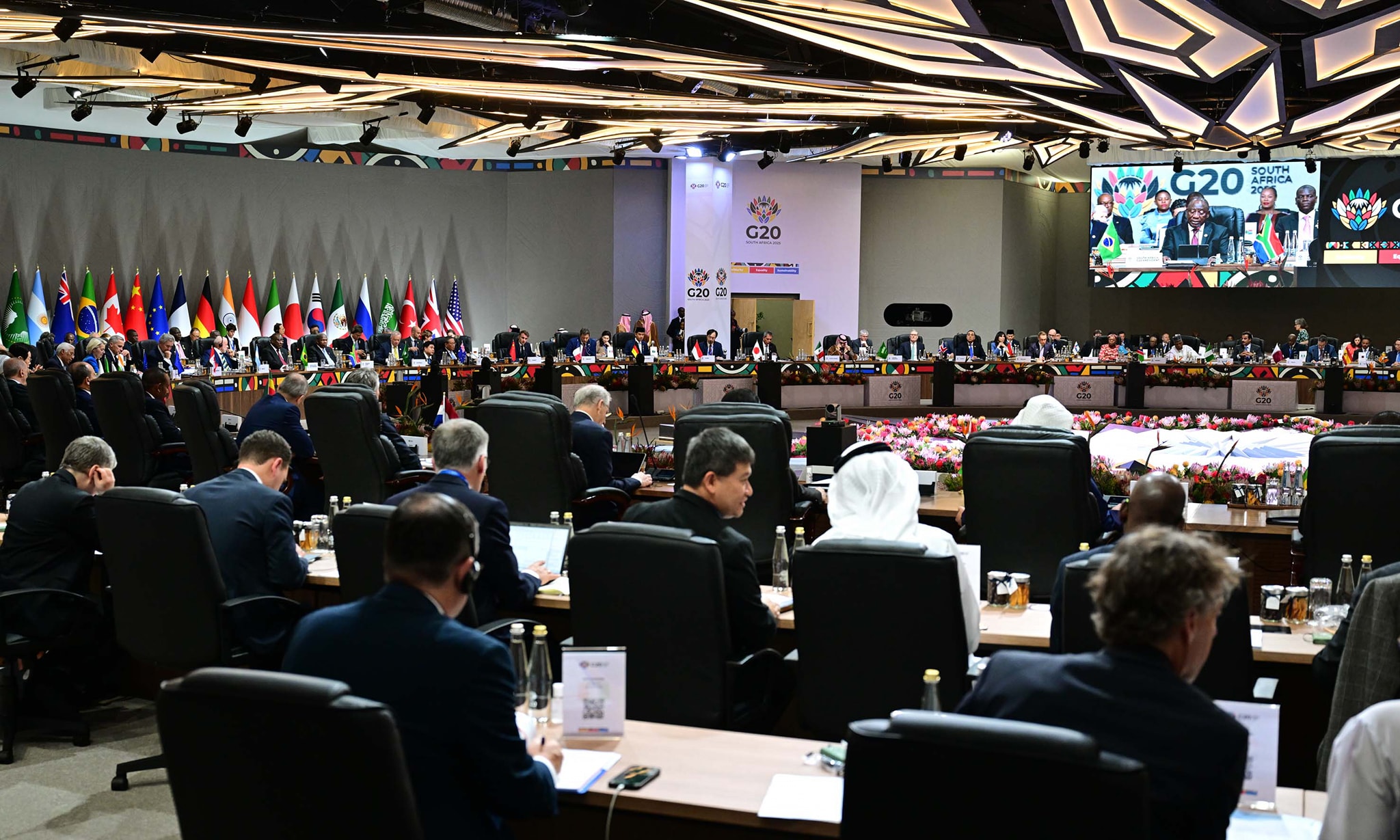 رئيس الوزراء يشارك في فعاليات قمة مجموعة العشرين «G20» بجوهانسبرج