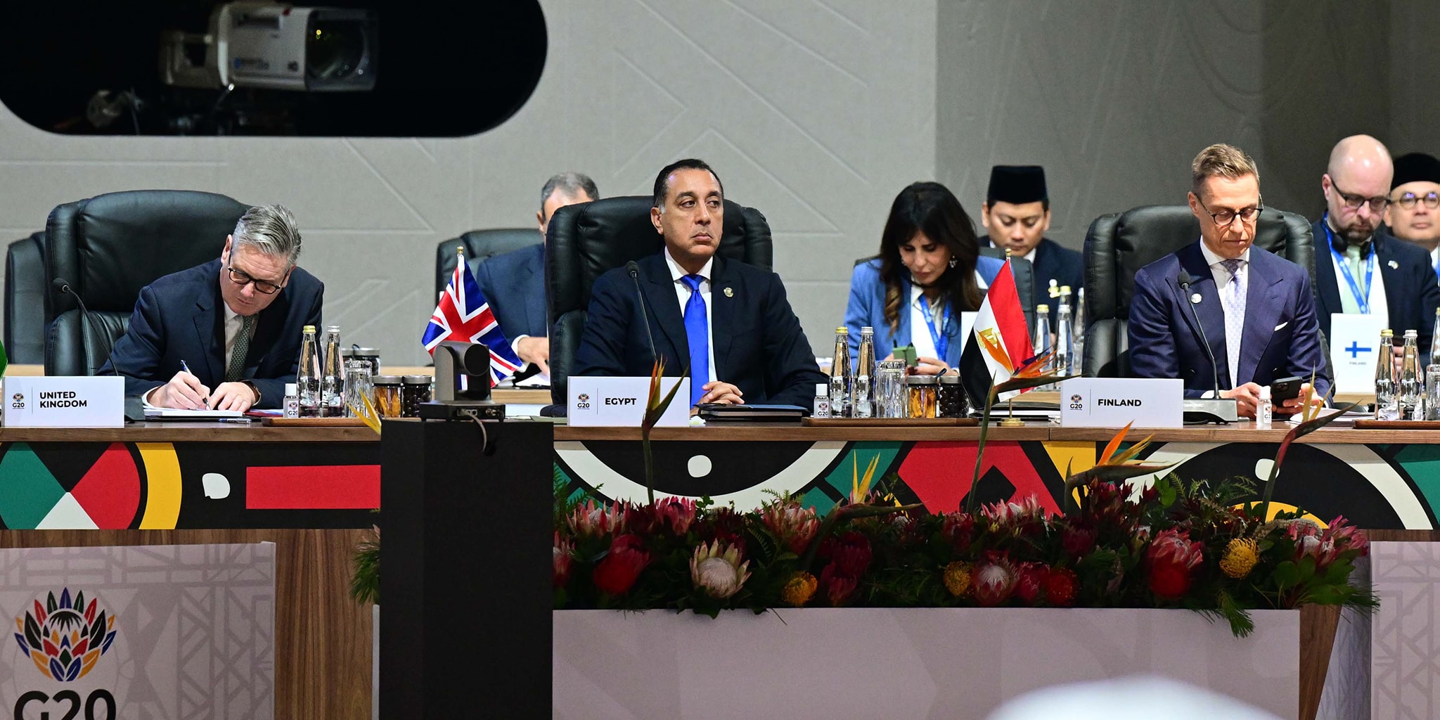 رئيس الوزراء يشارك في فعاليات قمة مجموعة العشرين «G20» بجوهانسبرج