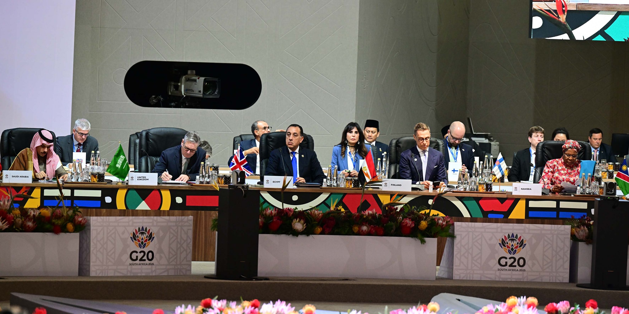 رئيس الوزراء يشارك في فعاليات قمة مجموعة العشرين «G20» بجوهانسبرج