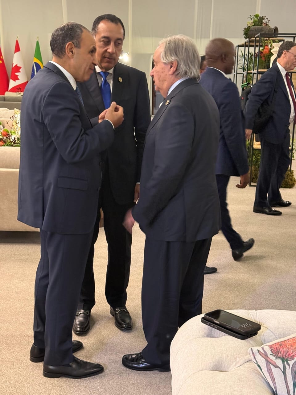 رئيس الوزراء يلتقي سكرتير عام الأمم المتحدة