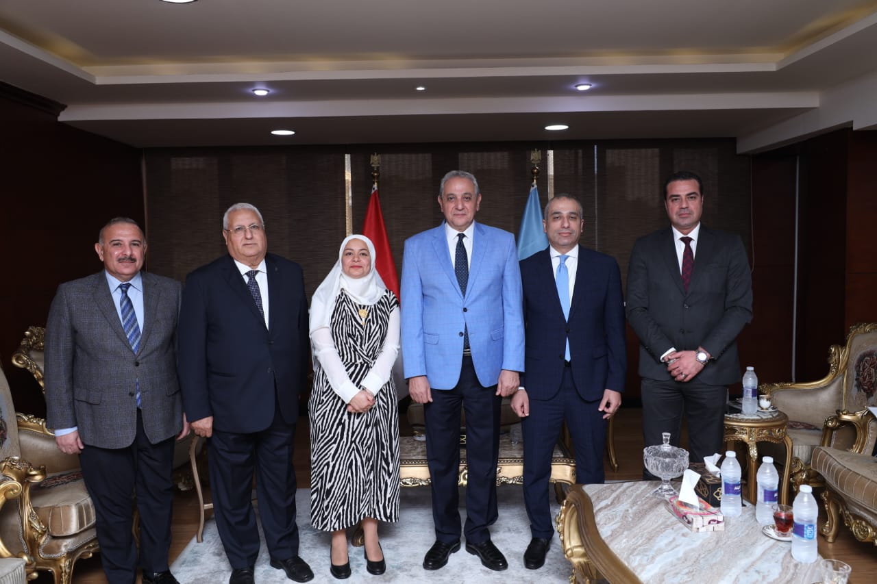 رئيس البنك الزراعي المصري يلتقي محافظ الغربية
