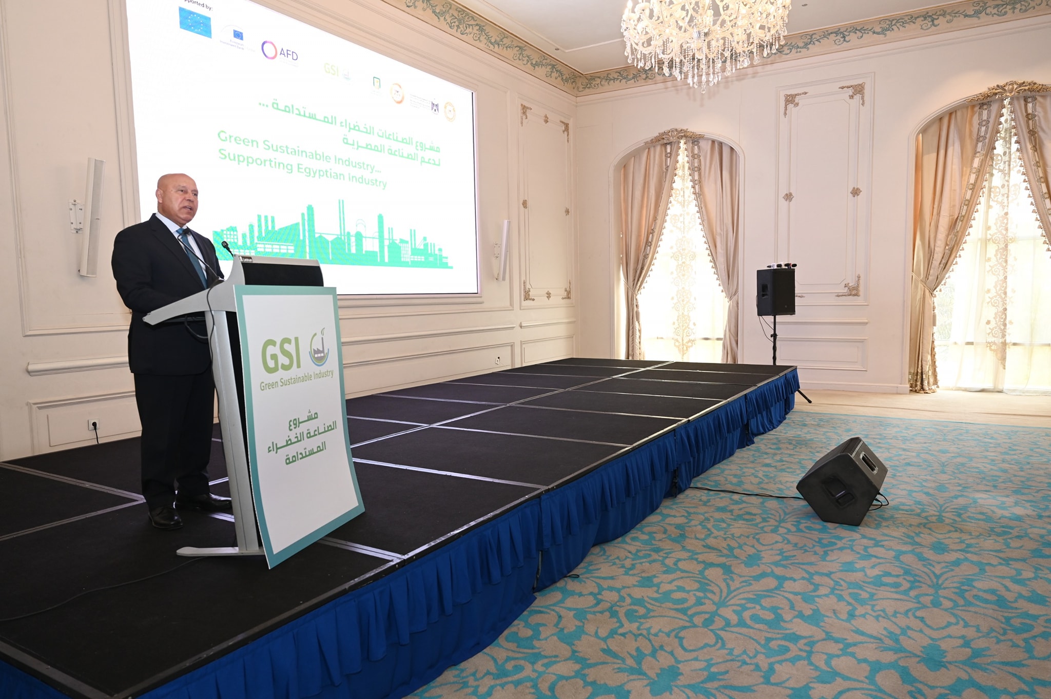 الجلسة التعريفية بسبل الاستفادة من برنامج الصناعة الخضراء المستدامة