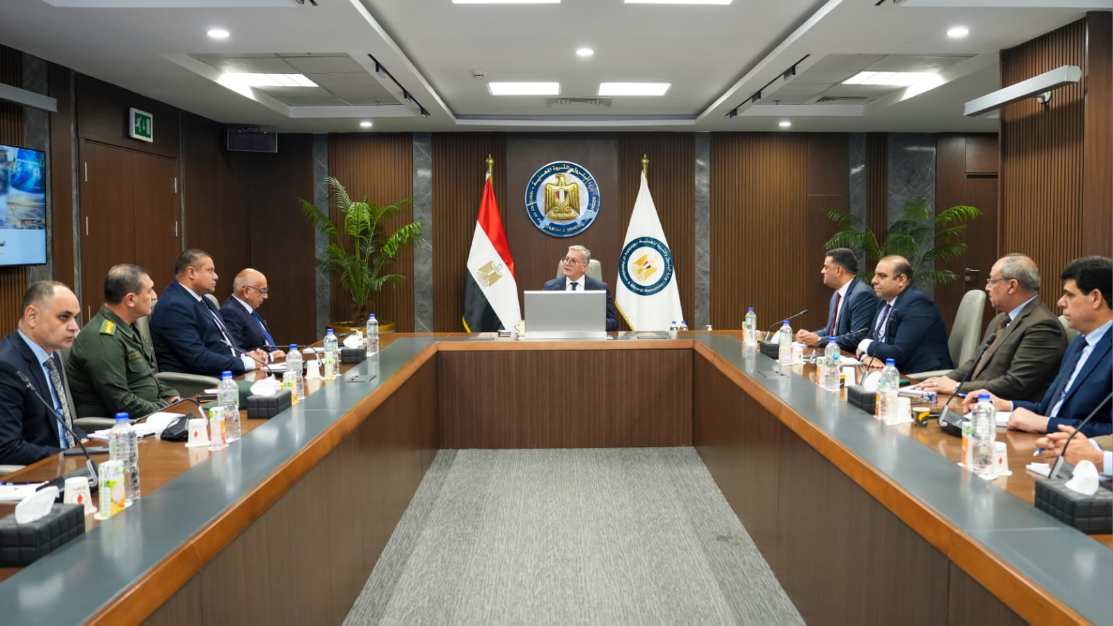 الاجتماع الأول لمجلس إدارة هيئة الثروة المعدنية