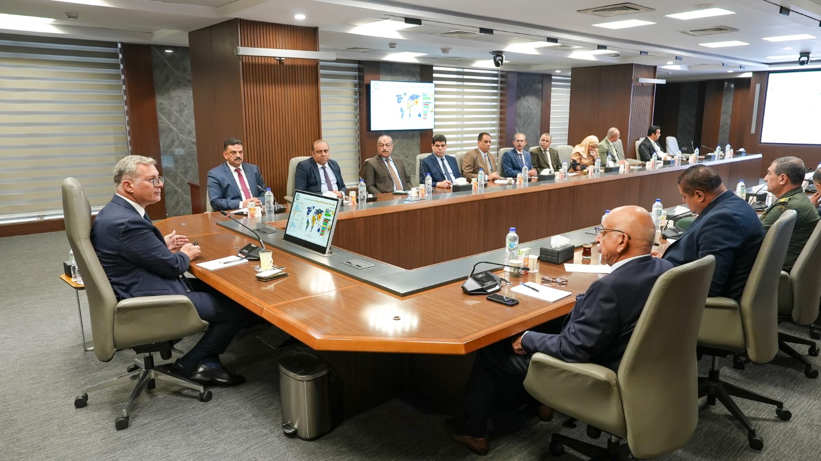 الاجتماع الأول لمجلس إدارة هيئة الثروة المعدنية