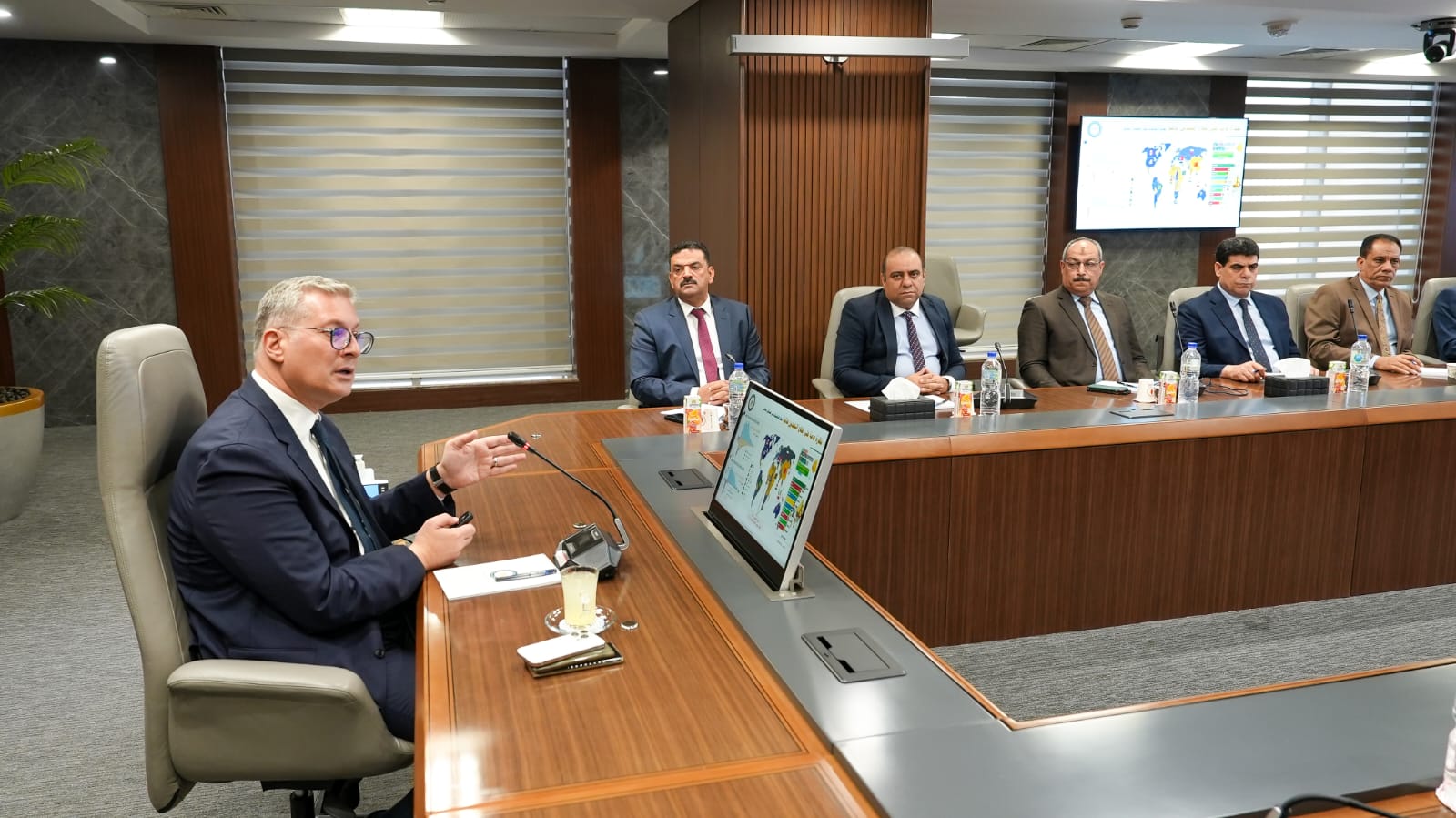 الاجتماع الأول لمجلس إدارة هيئة الثروة المعدنية