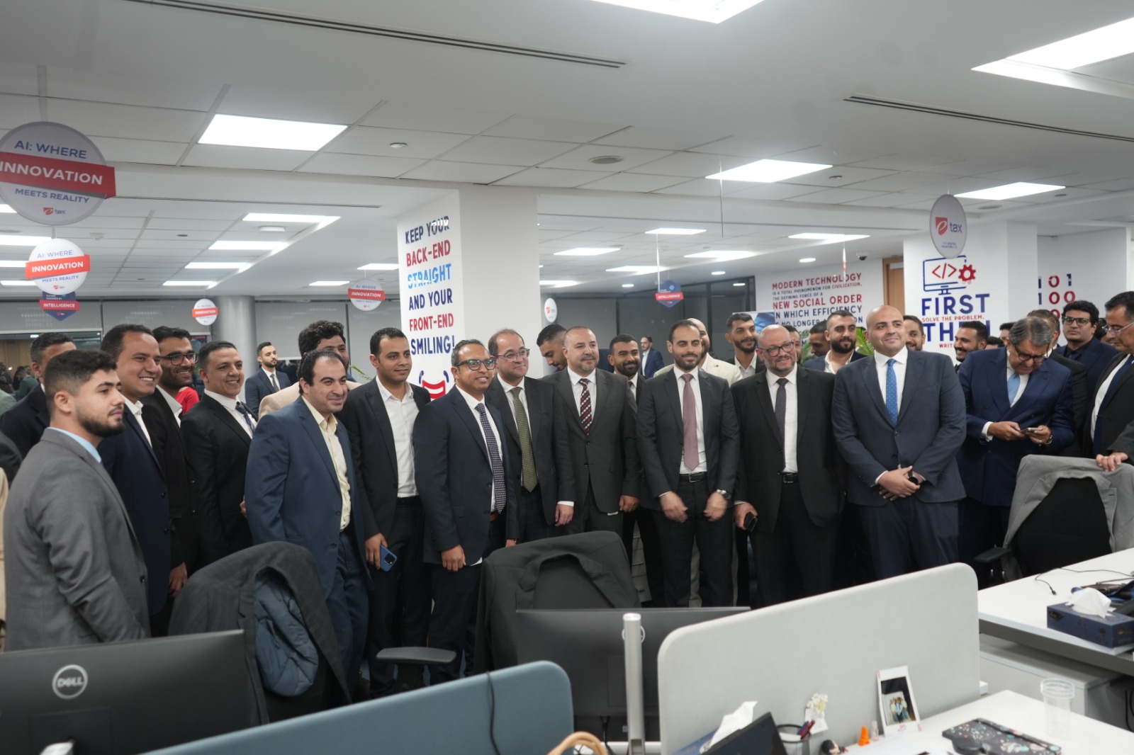 وزير المالية يترأس إجتماع مجلس إدارة شركة «إى تاكس»