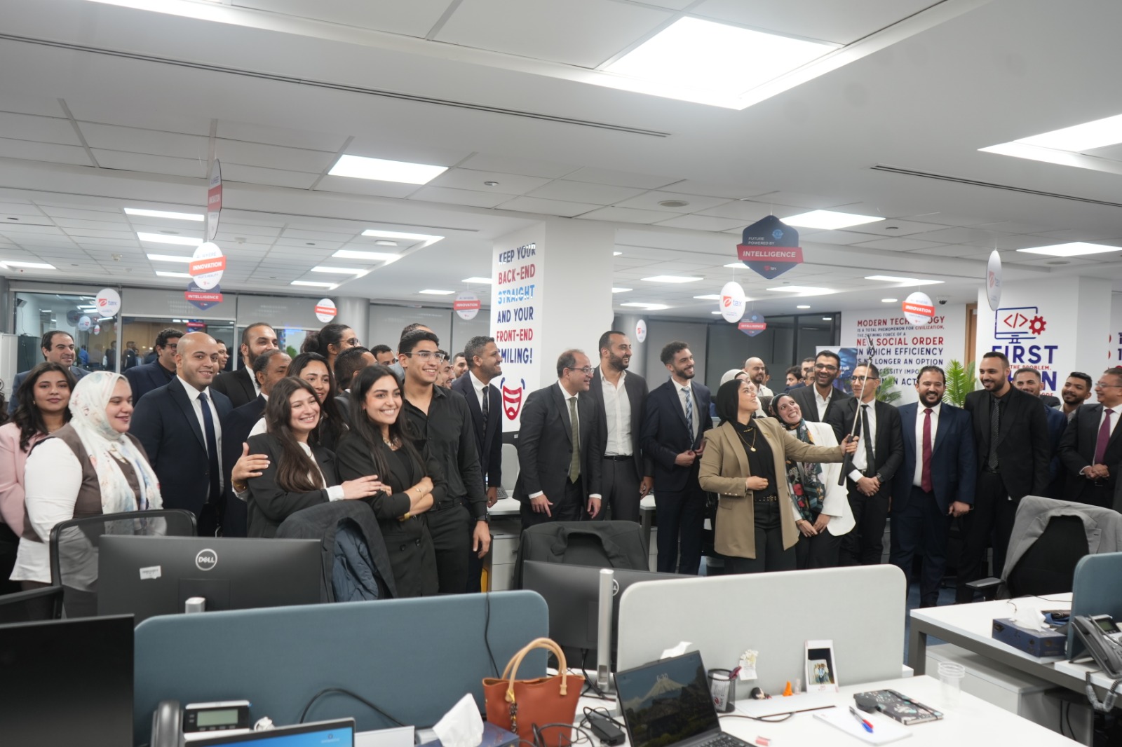 وزير المالية يترأس إجتماع مجلس إدارة شركة «إى تاكس»