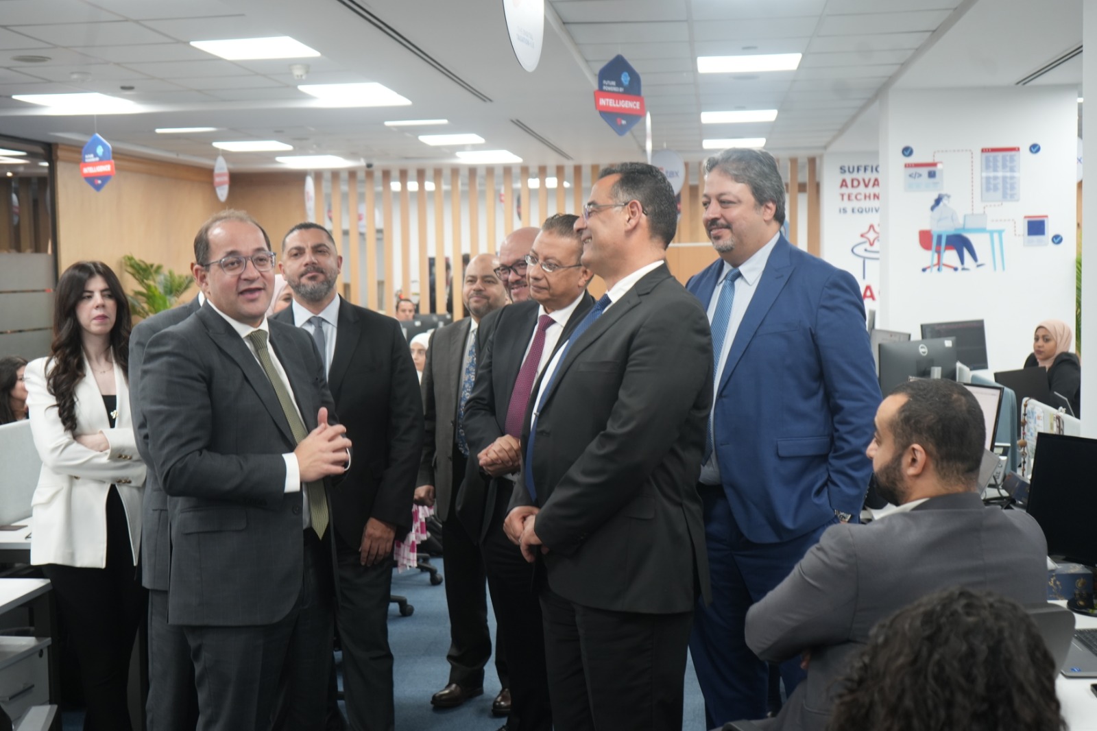 وزير المالية يترأس إجتماع مجلس إدارة شركة «إى تاكس»