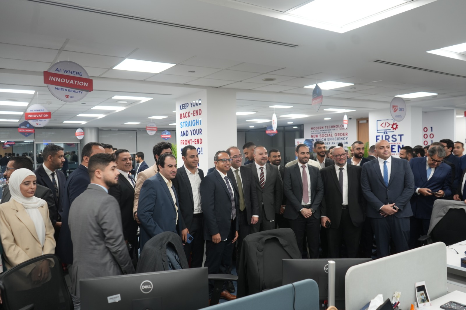 وزير المالية يترأس إجتماع مجلس إدارة شركة «إى تاكس»