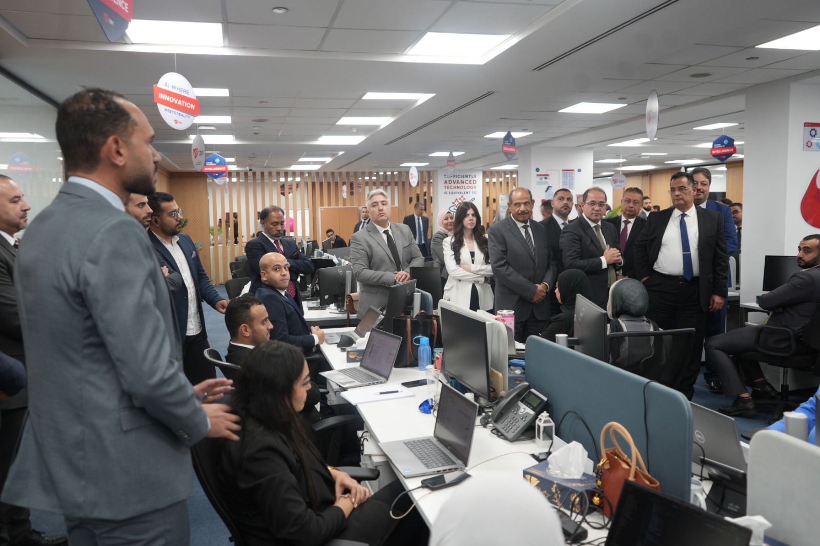 وزير المالية يترأس إجتماع مجلس إدارة شركة «إى تاكس»