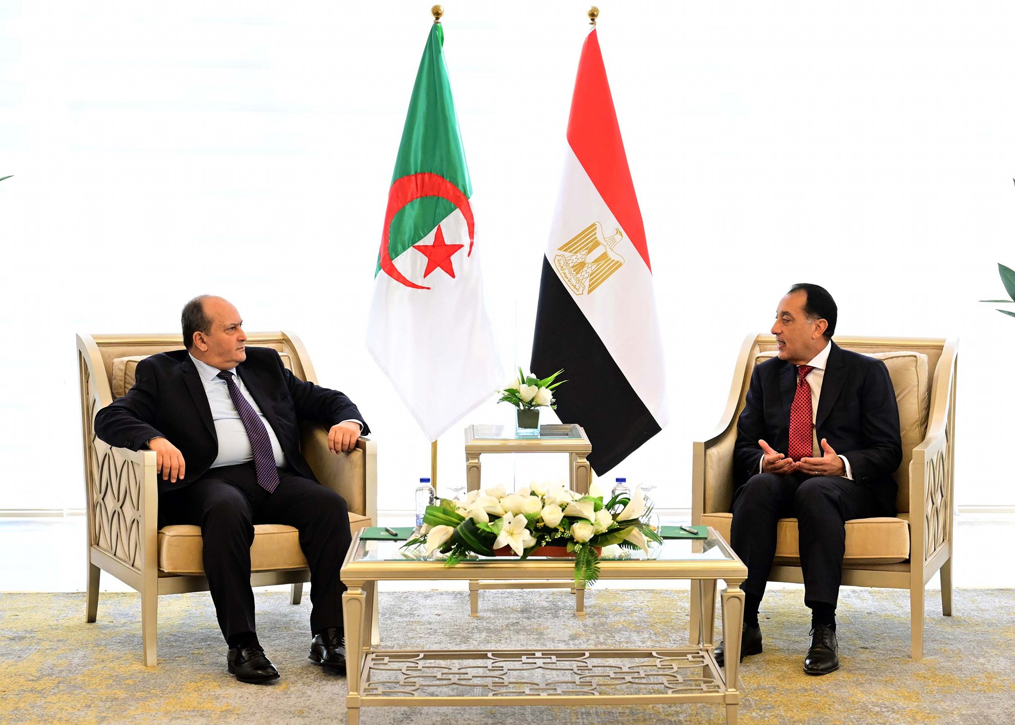 الدكتور مصطفى مدبولي يجتمع مع سيفي غريب