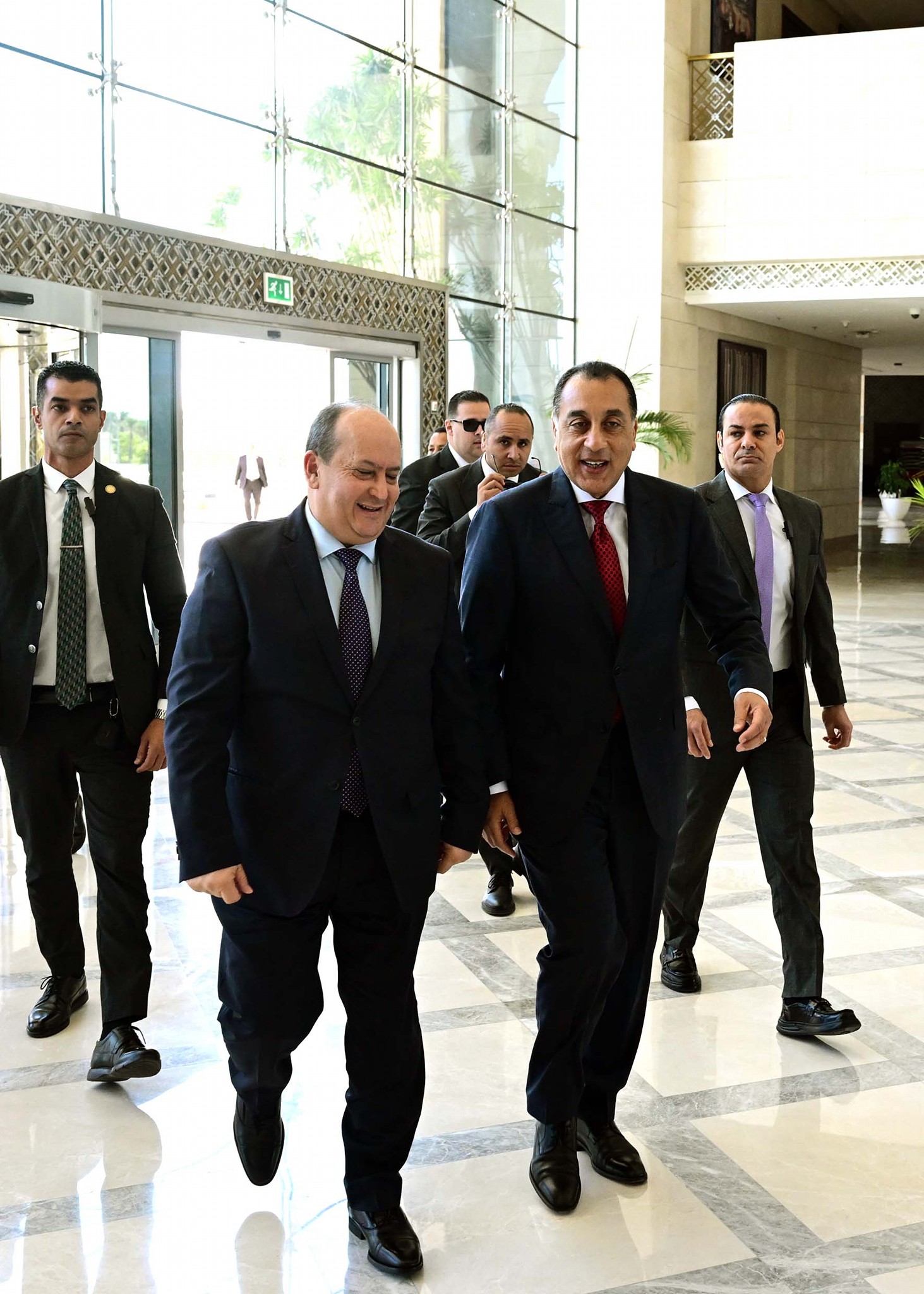 الدكتور مصطفى مدبولي يلتقي سيفي غريب