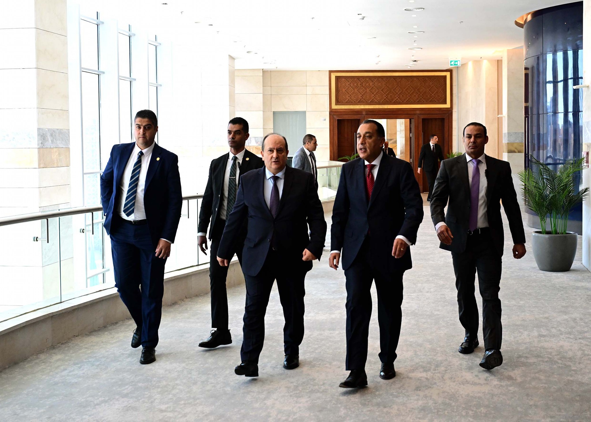 الدكتور مصطفى مدبولي يلتقي سيفي غريب