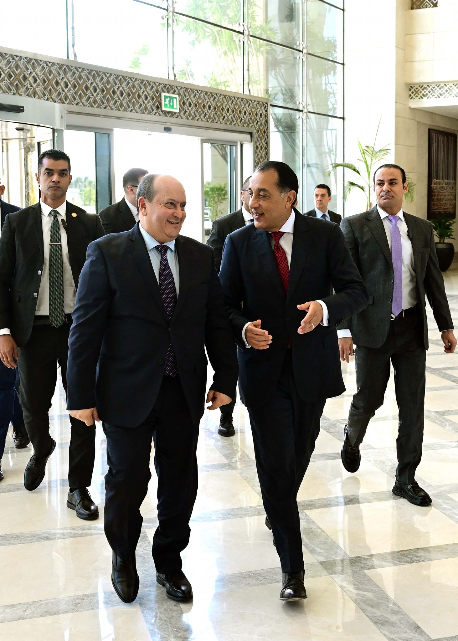 الدكتور مصطفى مدبولي يلتقي سيفي غريب