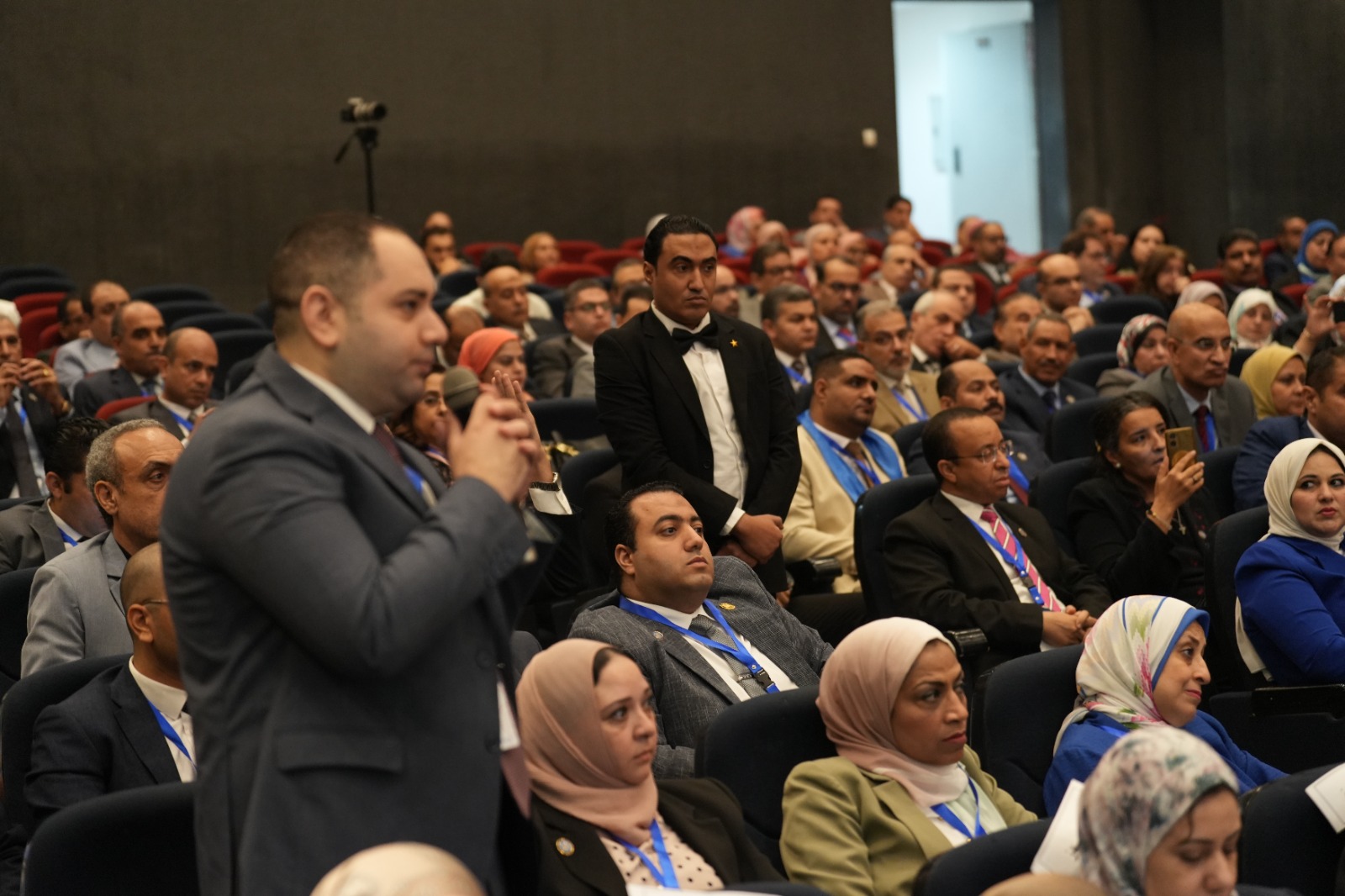 وزير المالية فى حوار مفتوح مع خريجي مبادرات إعداد الكوادر البشرية من العاملين بوزارة المالية