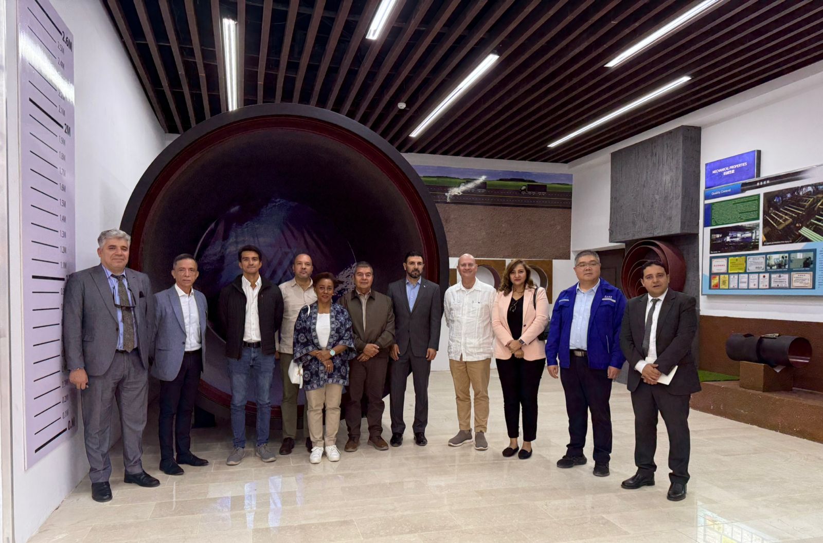 اقتصادية قناة السويس تستقبل وفد سفراء أمريكا اللاتينية