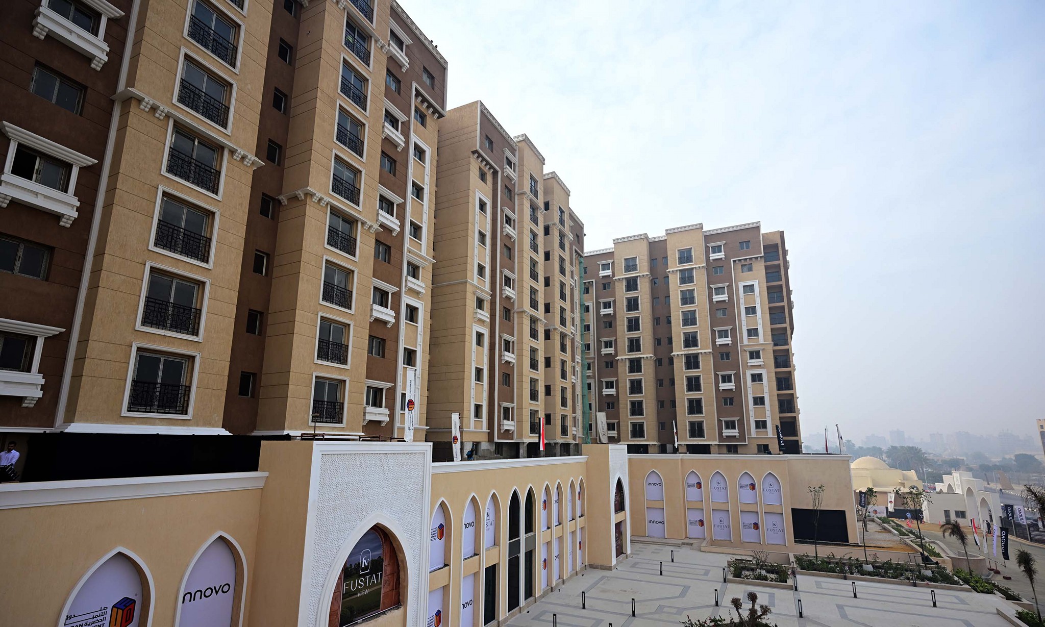 رئيس الوزراء يتفقد مشروع الفسطاط فيو