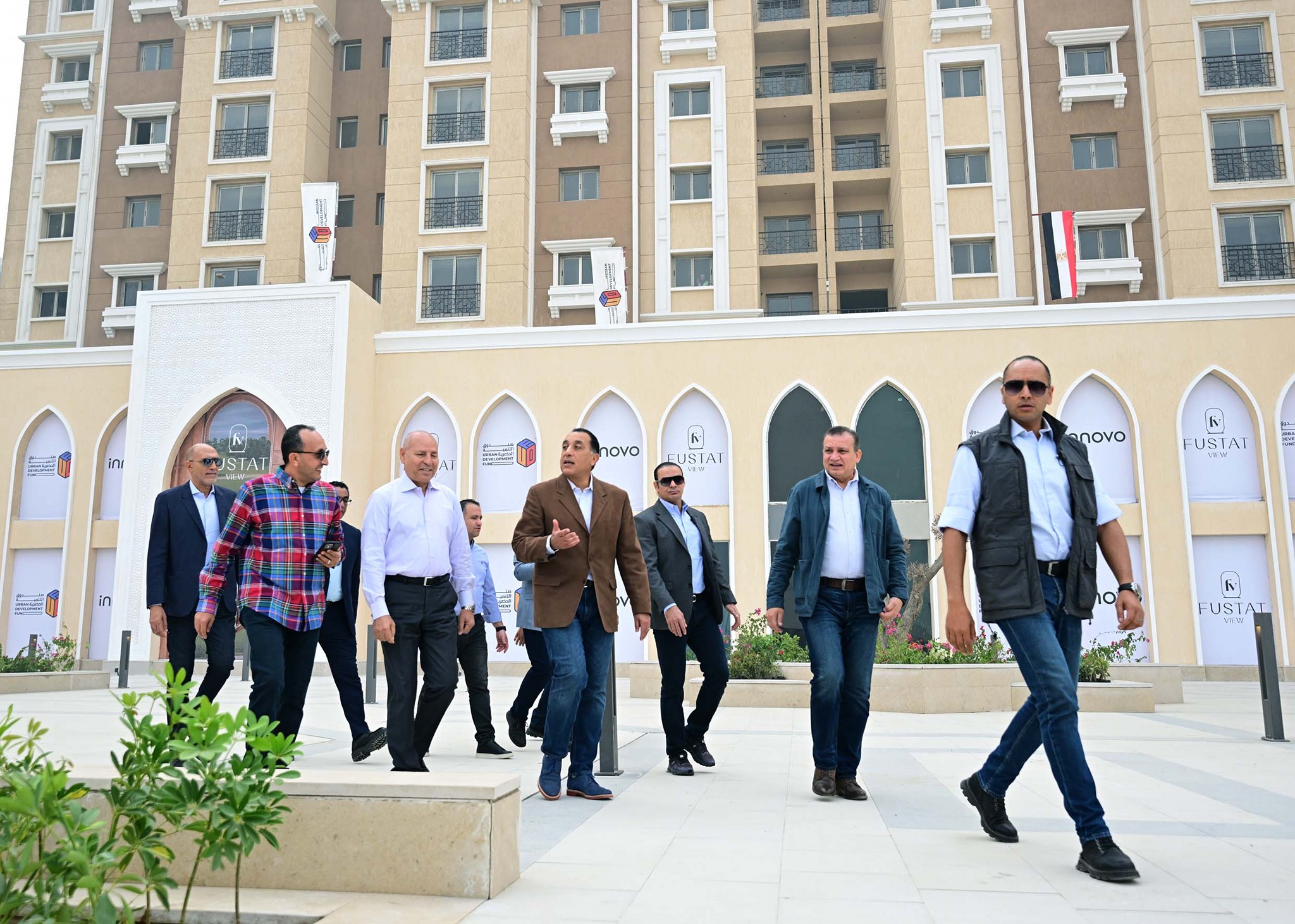رئيس الوزراء يتفقد مشروع الفسطاط فيو