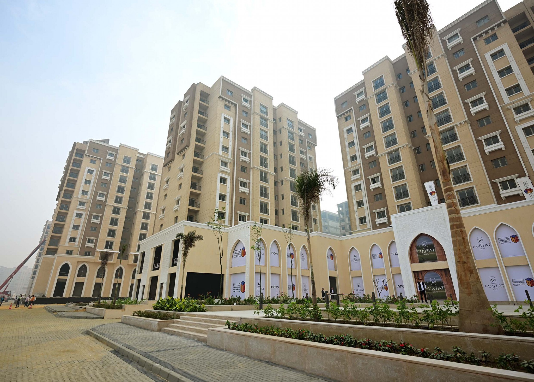 رئيس الوزراء يتفقد مشروع الفسطاط فيو