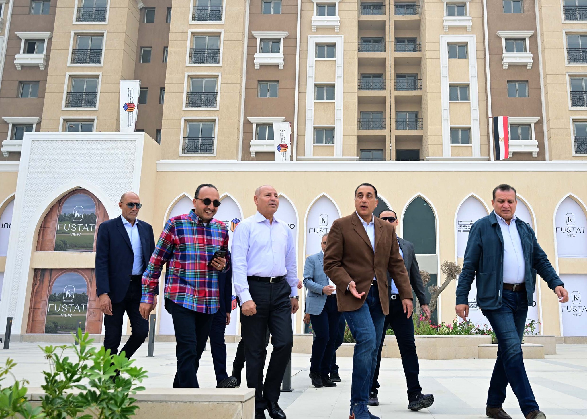 رئيس الوزراء يتفقد مشروع الفسطاط فيو