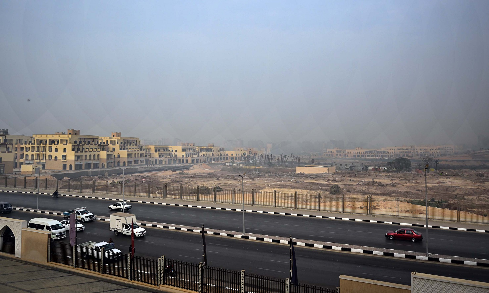 رئيس الوزراء يتفقد مشروع الفسطاط فيو