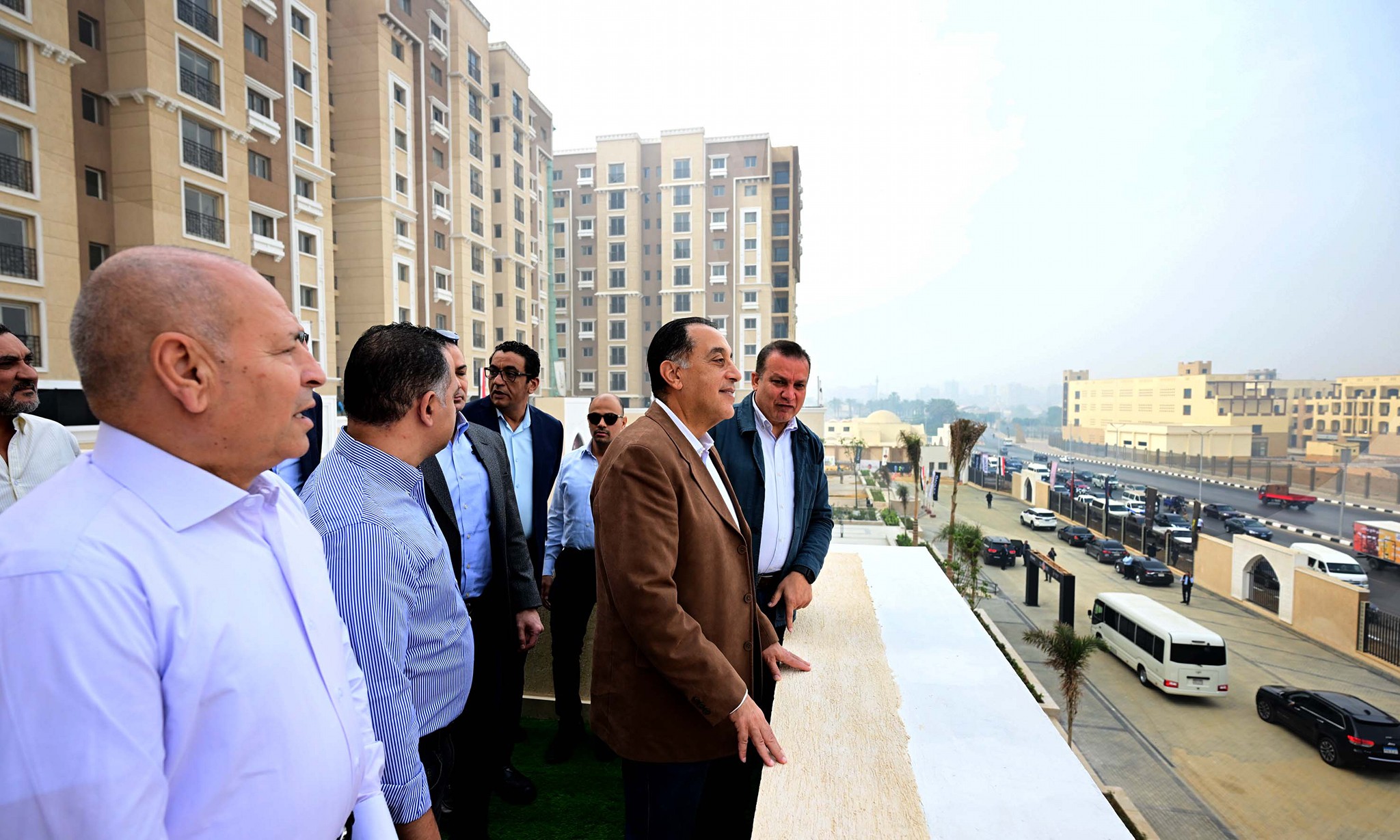 رئيس الوزراء يتفقد مشروع الفسطاط فيو