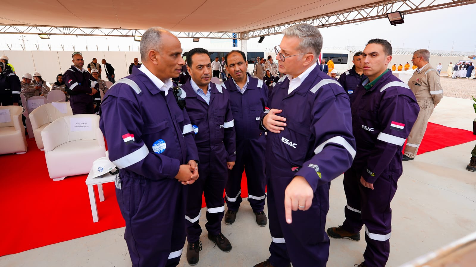 وزير البترول يشهد الأعمال المبكرة لبدء تنفيذ مشروع الصودا آش