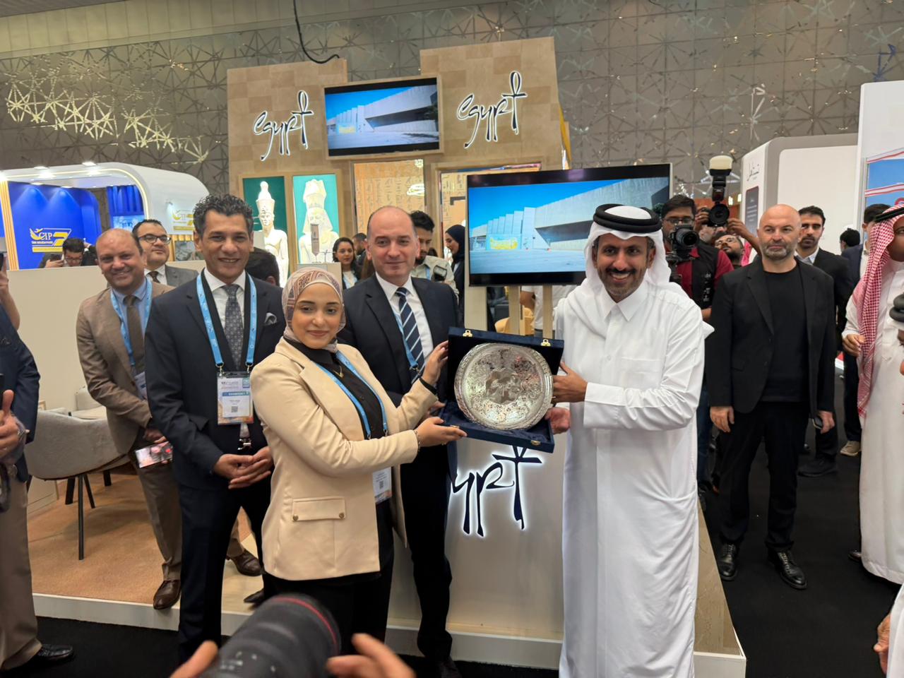 وزارة السياحة تشارك بمعرض قطر الدولي للسياحة والسفر QTM 2025