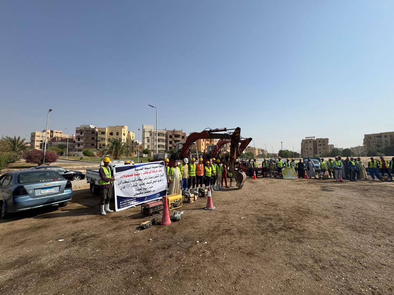 مسئولو الإسكان يتابعون التجهيزات الخاصة بفصل الشتاء بالمدن الجديدة