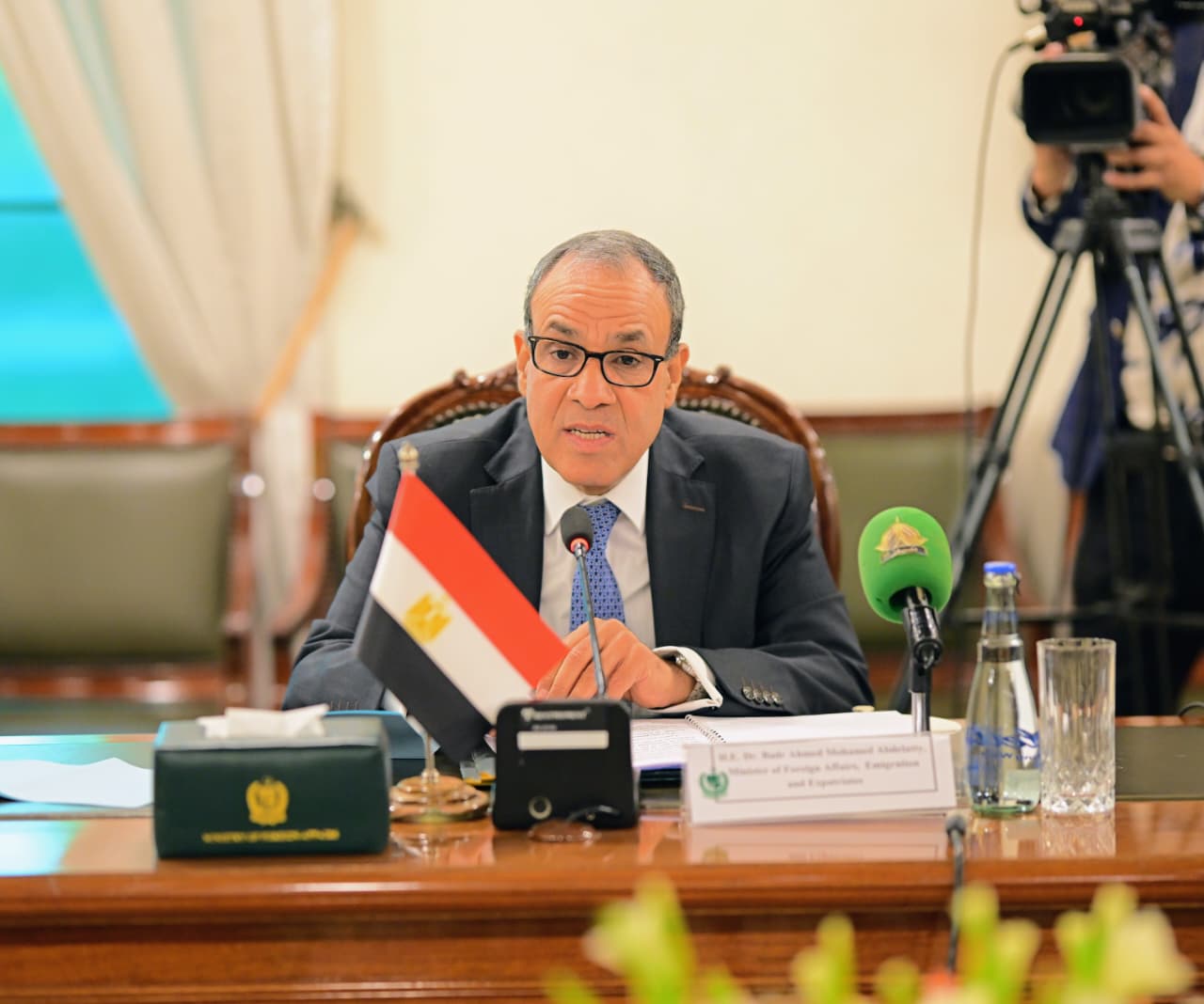 مشاورات سياسية بين وزيرى الخارجية المصرى والباكستاني