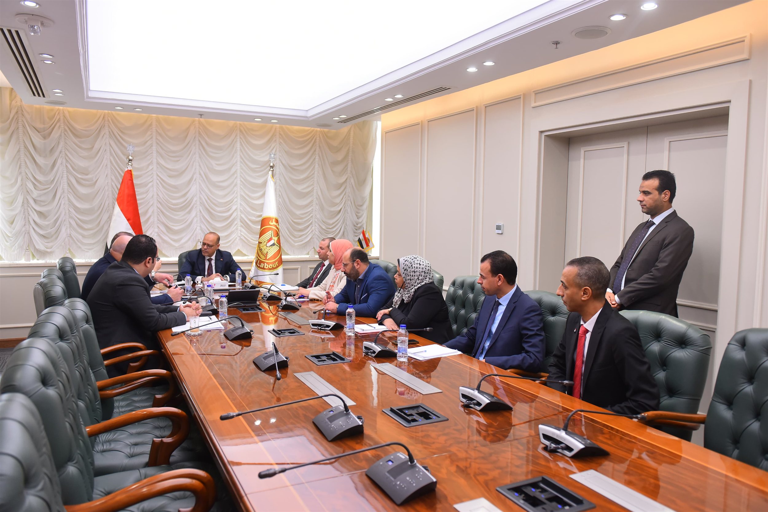 تعاون بين وزارة العمل والهيئة القومية للتأمين الاجتماعي