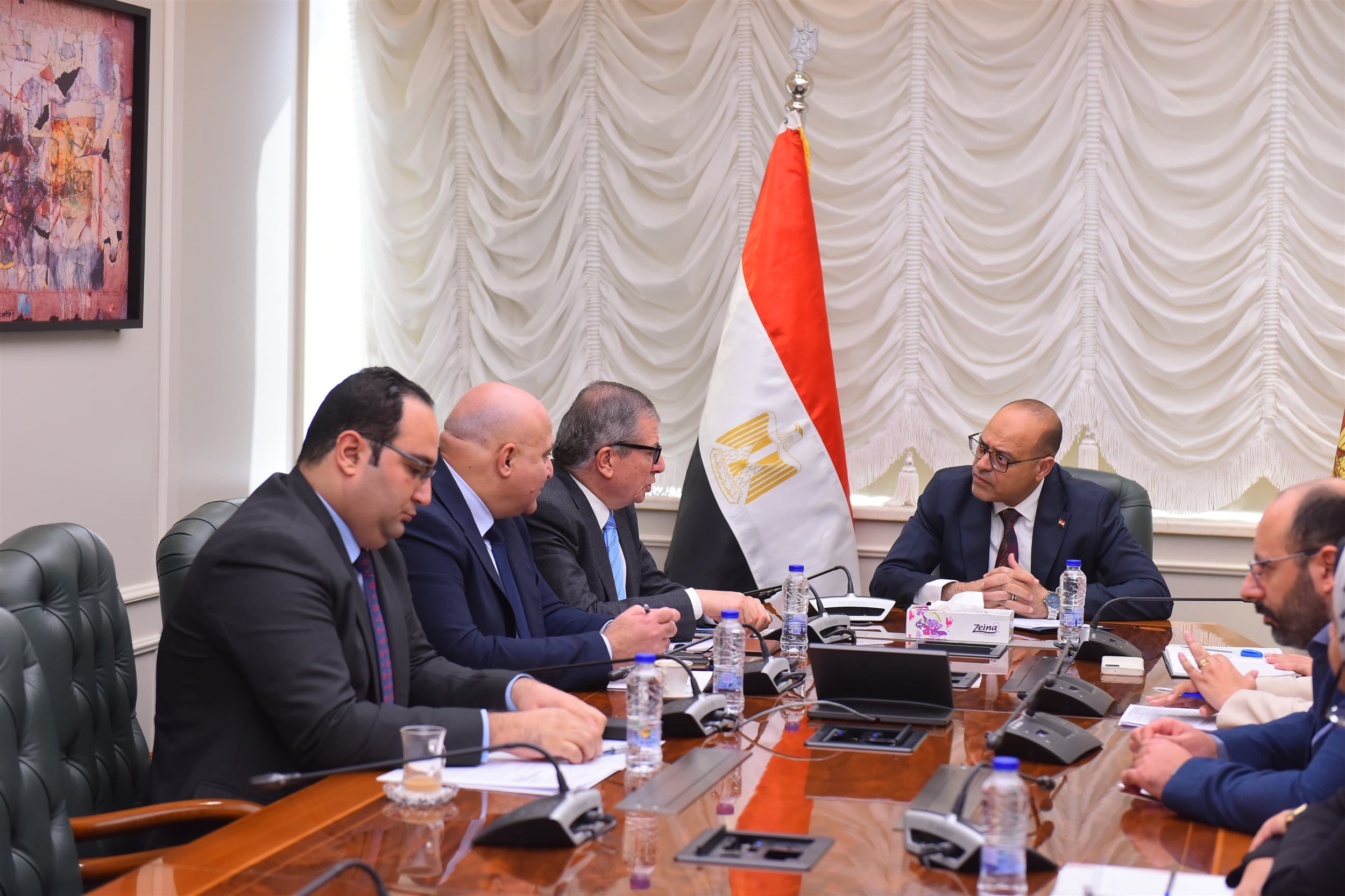 تعاون بين وزارة العمل والهيئة القومية للتأمين الاجتماعي