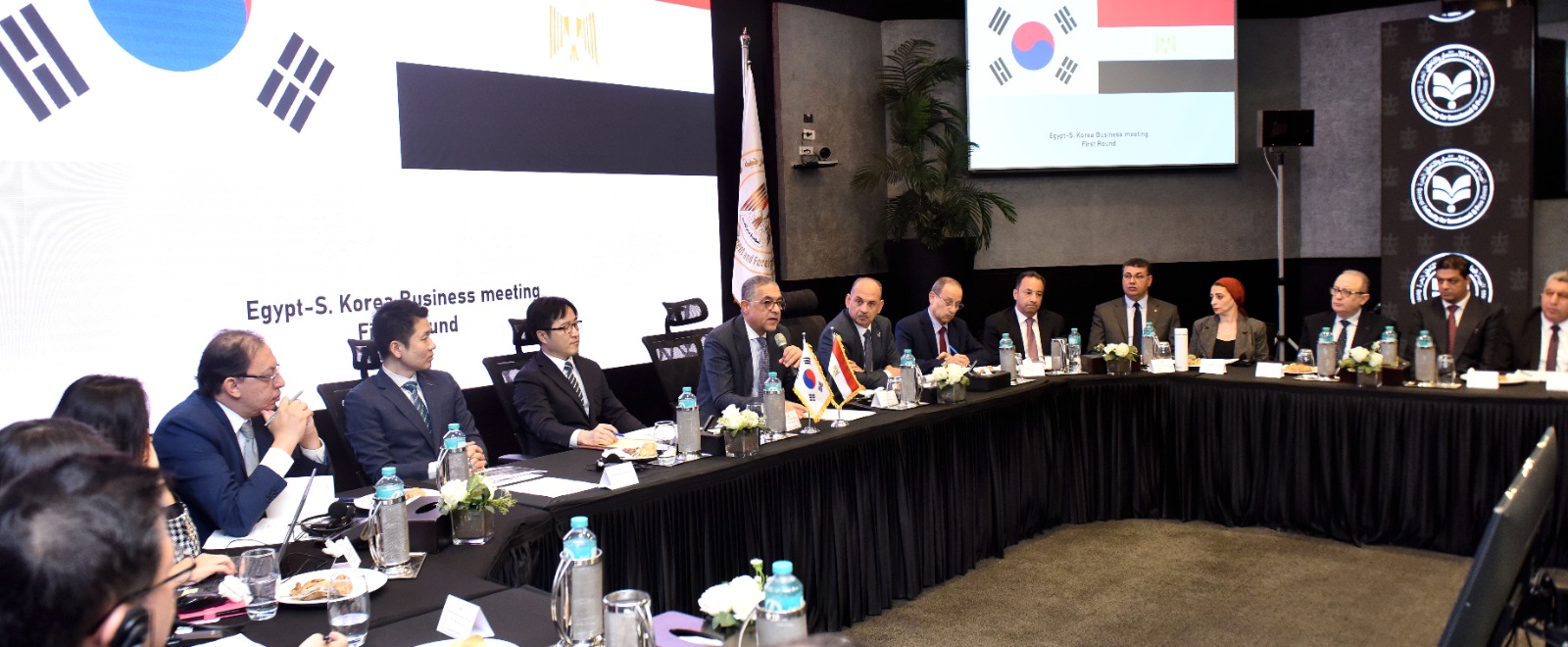 انطلاق الاجتماع الاول للجنة المصرية الكورية