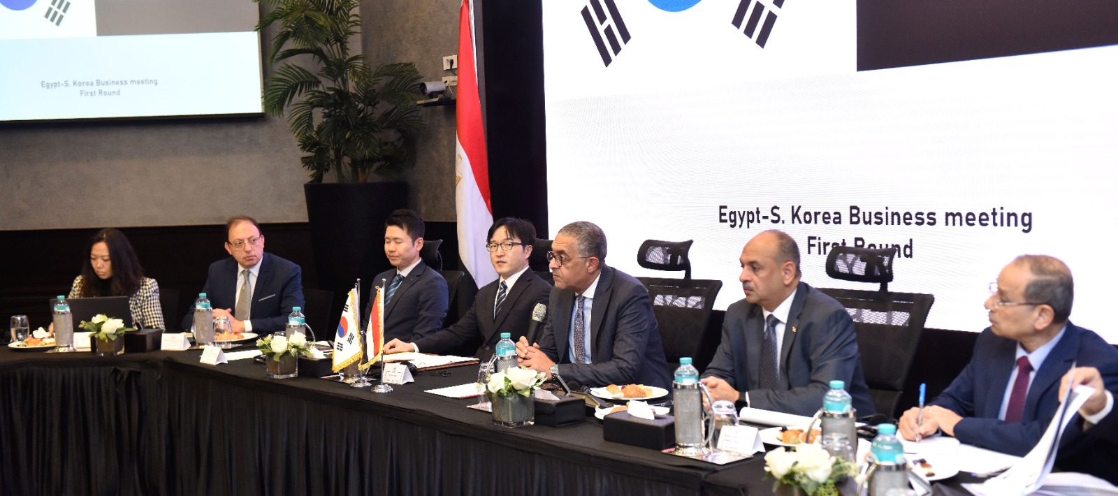 انطلاق الاجتماع الاول للجنة المصرية الكورية