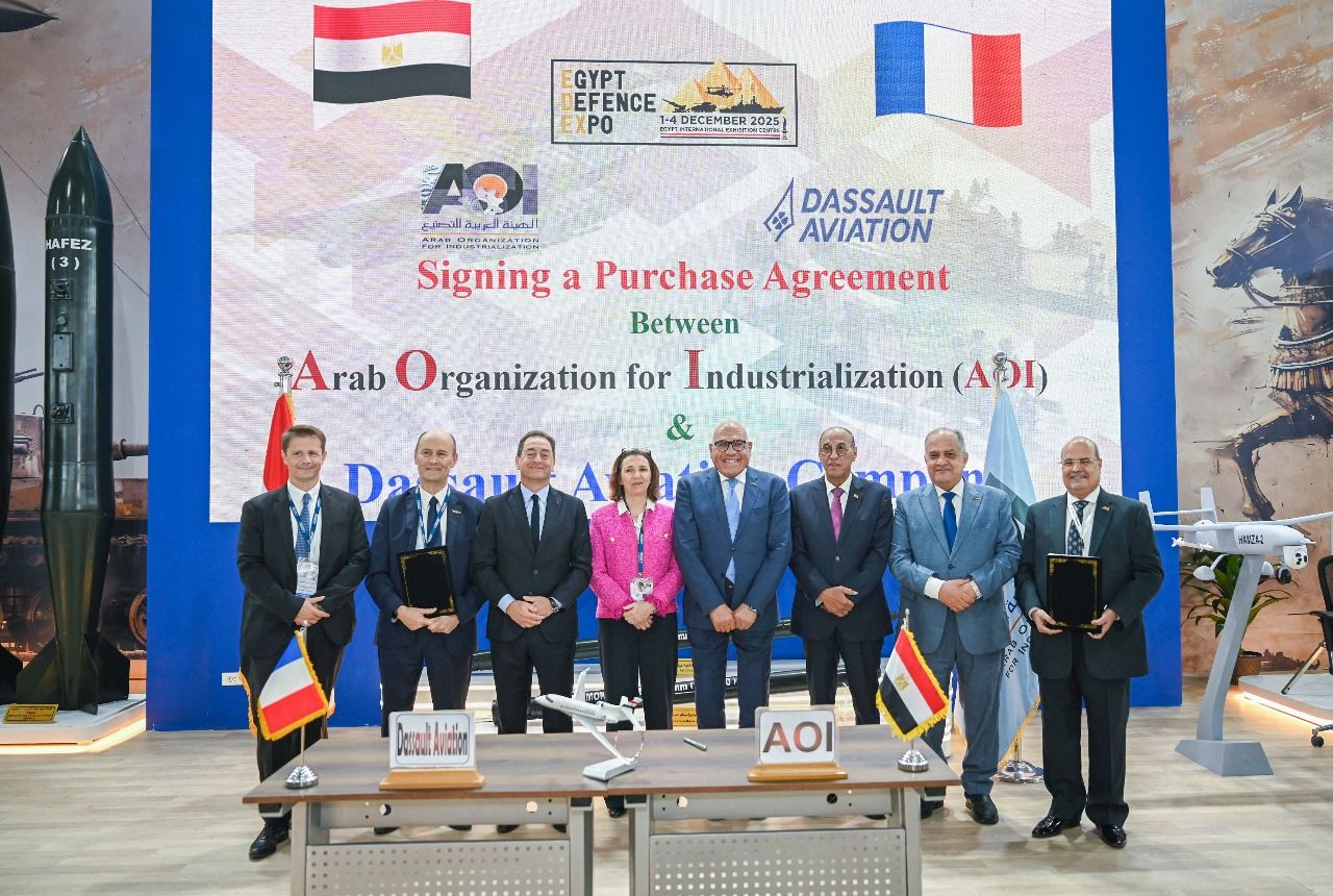 شراكة تعاون بين الهيئة العربية للتصنيع وشركة داسو الفرنسية