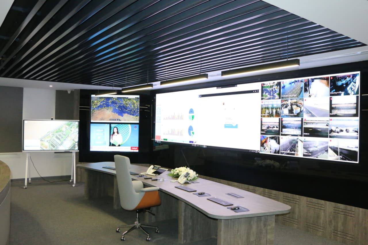 افتتاح أعمال التطوير لمركز عمليات الشركة المصرية للمطارات