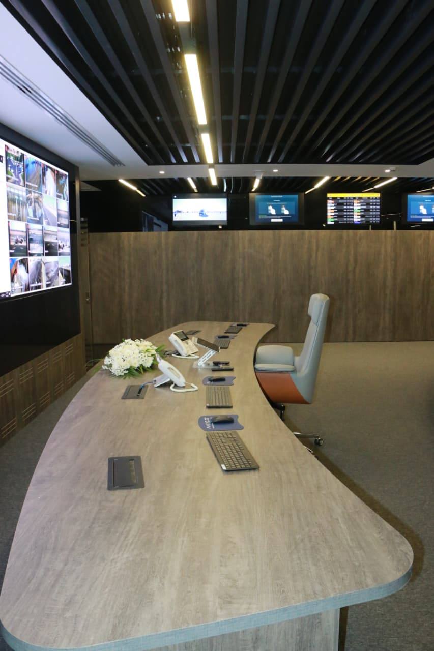 افتتاح أعمال التطوير لمركز عمليات الشركة المصرية للمطارات