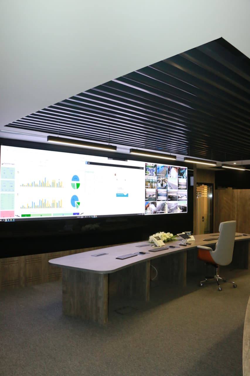 افتتاح أعمال التطوير لمركز عمليات الشركة المصرية للمطارات