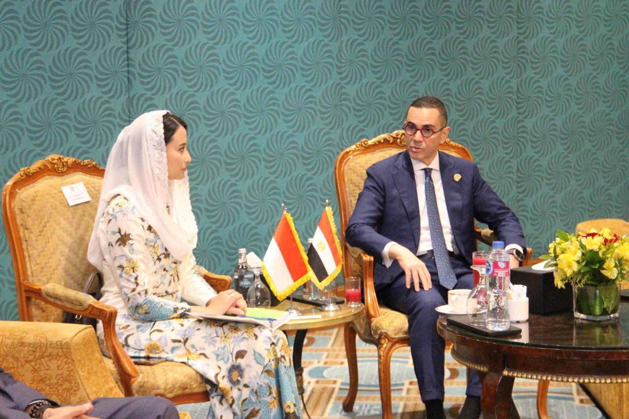 وزير الاستثمار يلتقى نائبة وزير التجارة الإندونيسي