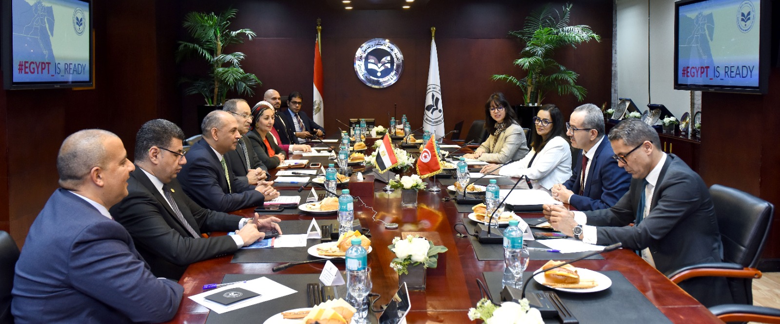 اجتماع اللجنة الفنية للتعاون الاستثماري المصرية التونسية