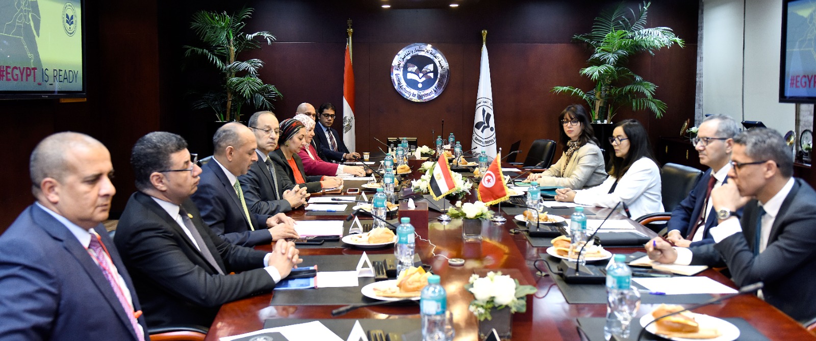 اجتماع اللجنة الفنية للتعاون الاستثماري المصرية التونسية