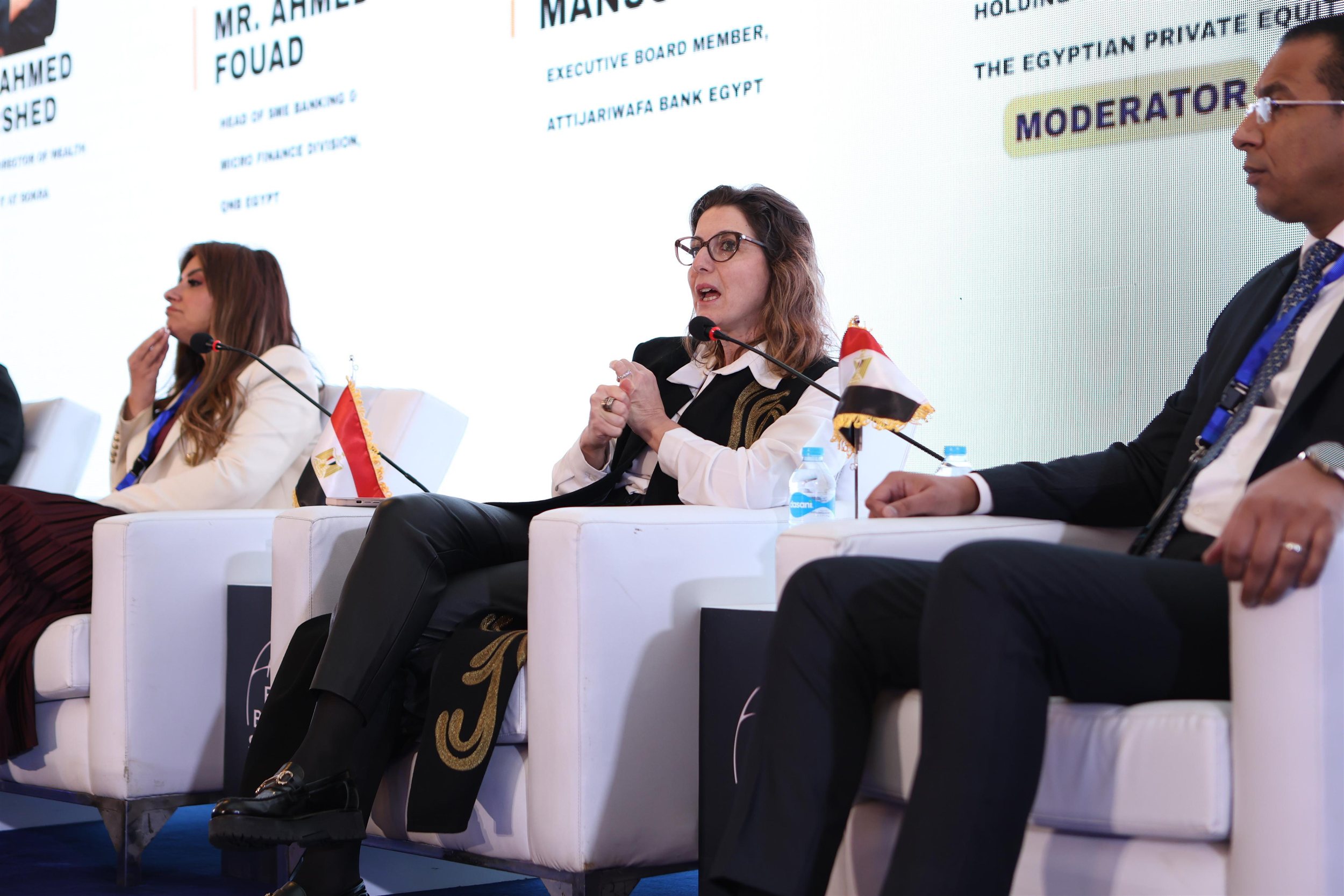 شنتال صباغ مدير عام تطوير الاعمال بالبنك الاهلي المصري